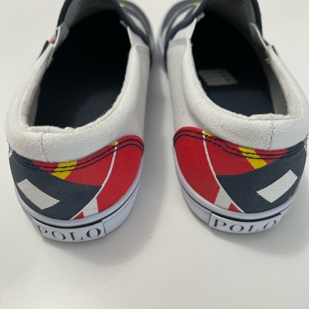 Polo, Ralph Lauren sneakers only worn once! Men’s 6 women’s 8 - Picture 3 of 4